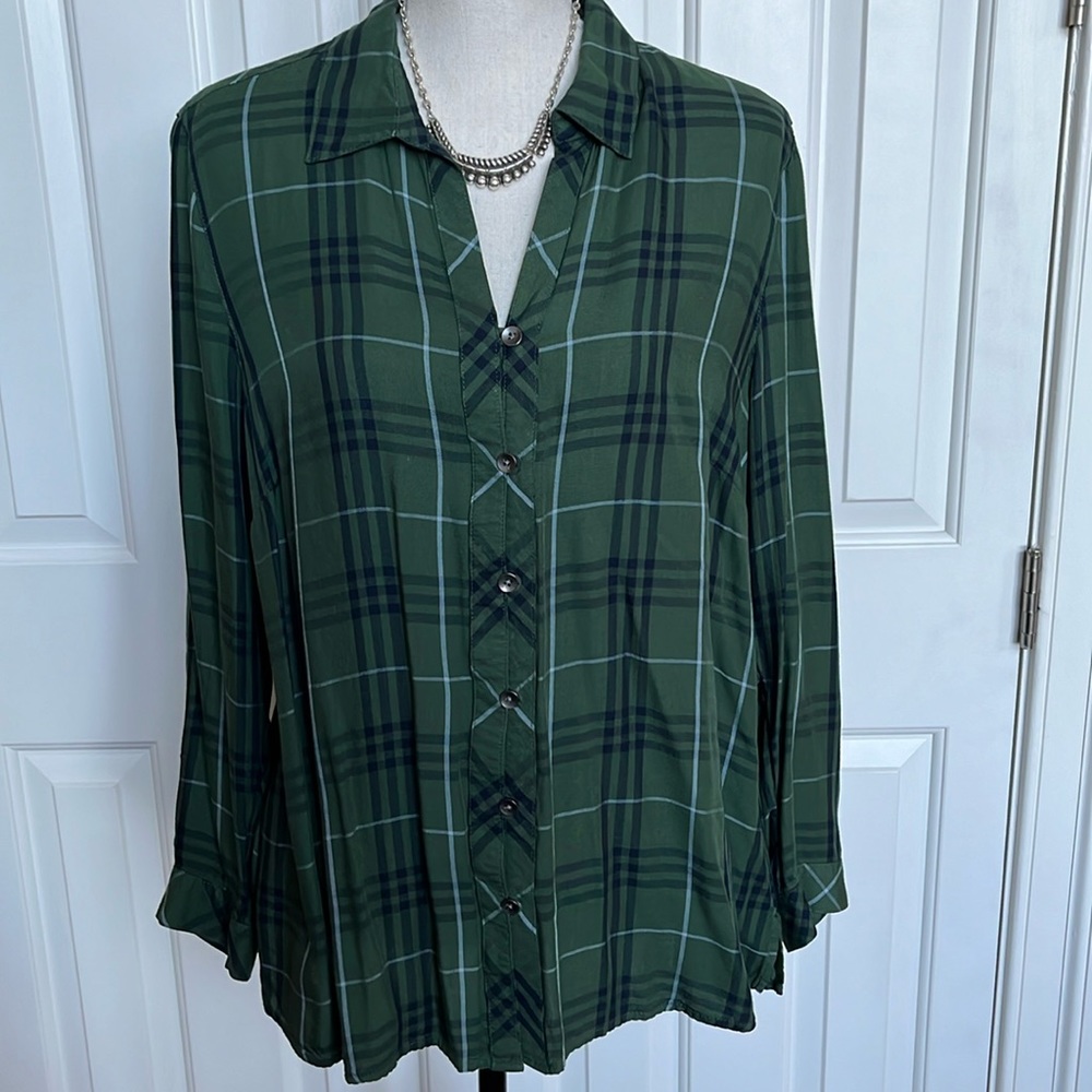 Jjill button down blouse